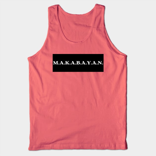 tagalog word - makabayan Tank Top by CatheBelan